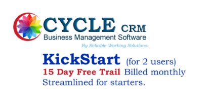 Picture of Trail - 100003KM - Cycle CRM a Totally Mobile Office Solution,  Kickstart 15 Day Trail Edition 